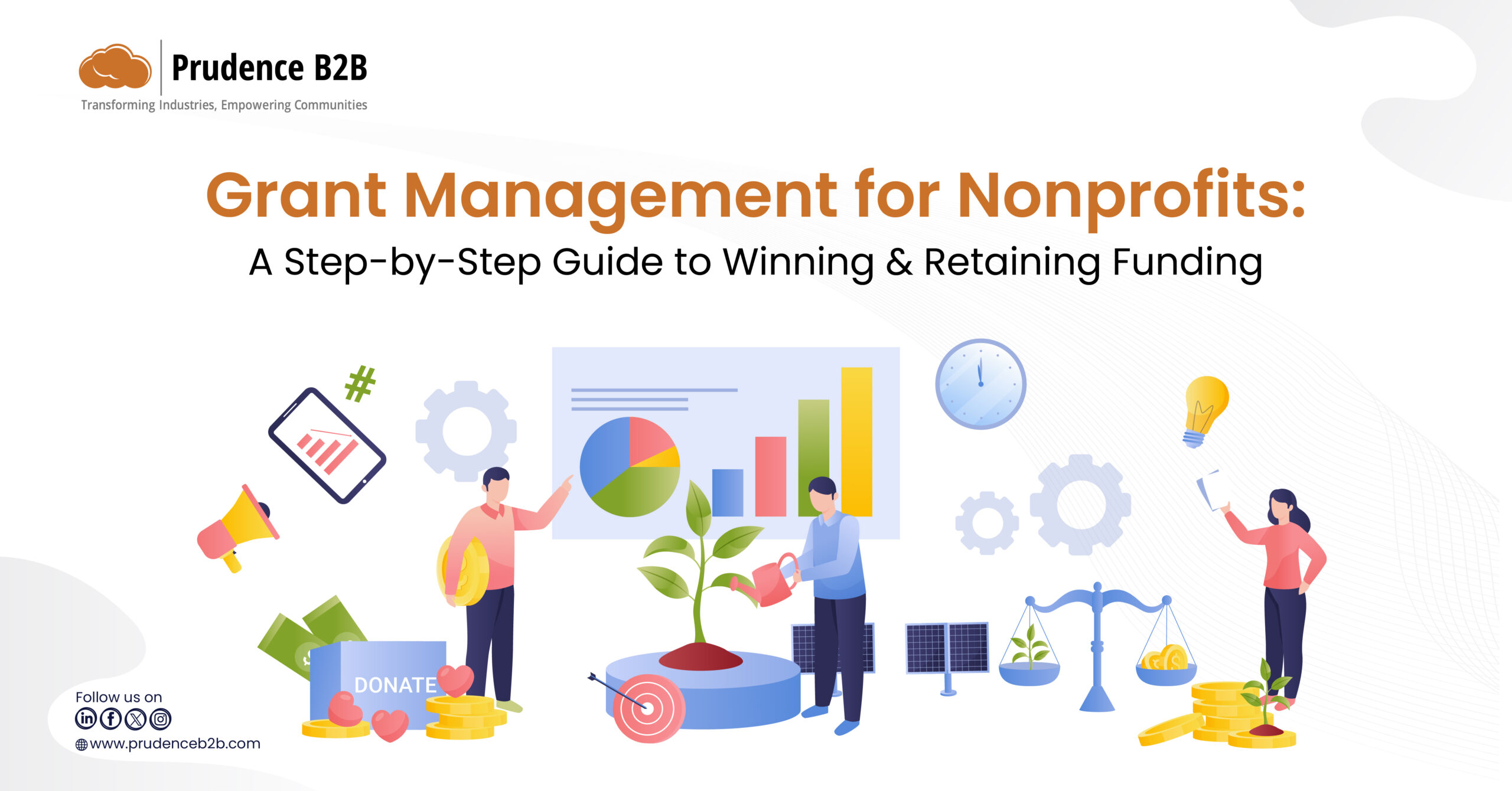 Grant management strategies for nonprofits to secure and retain funding successfully.