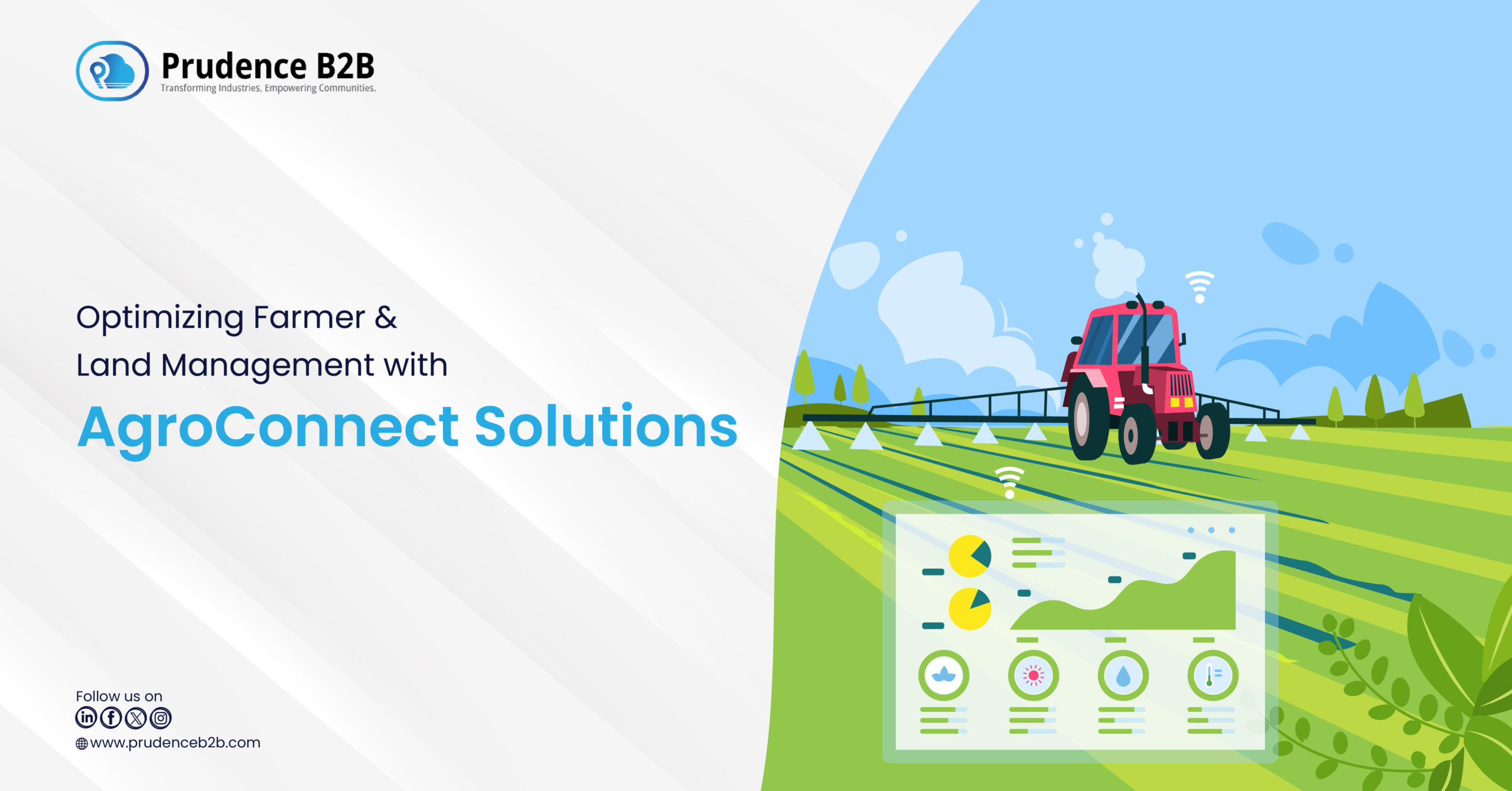 Smart solutions for better farmer and land management with AgroConnect.